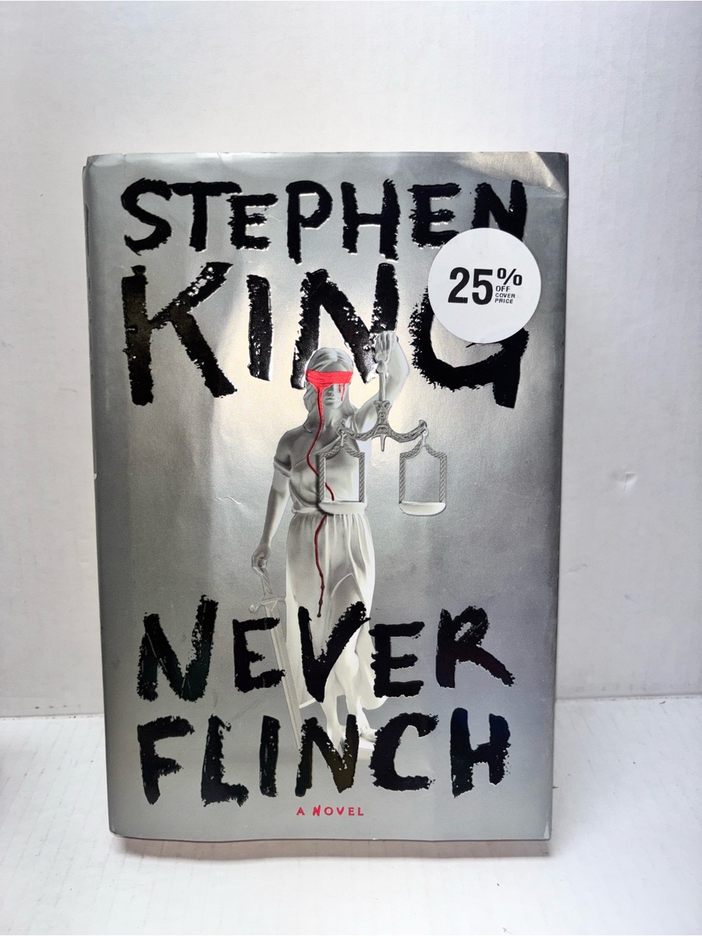 Never Flinch - Silver Hardcover Novel